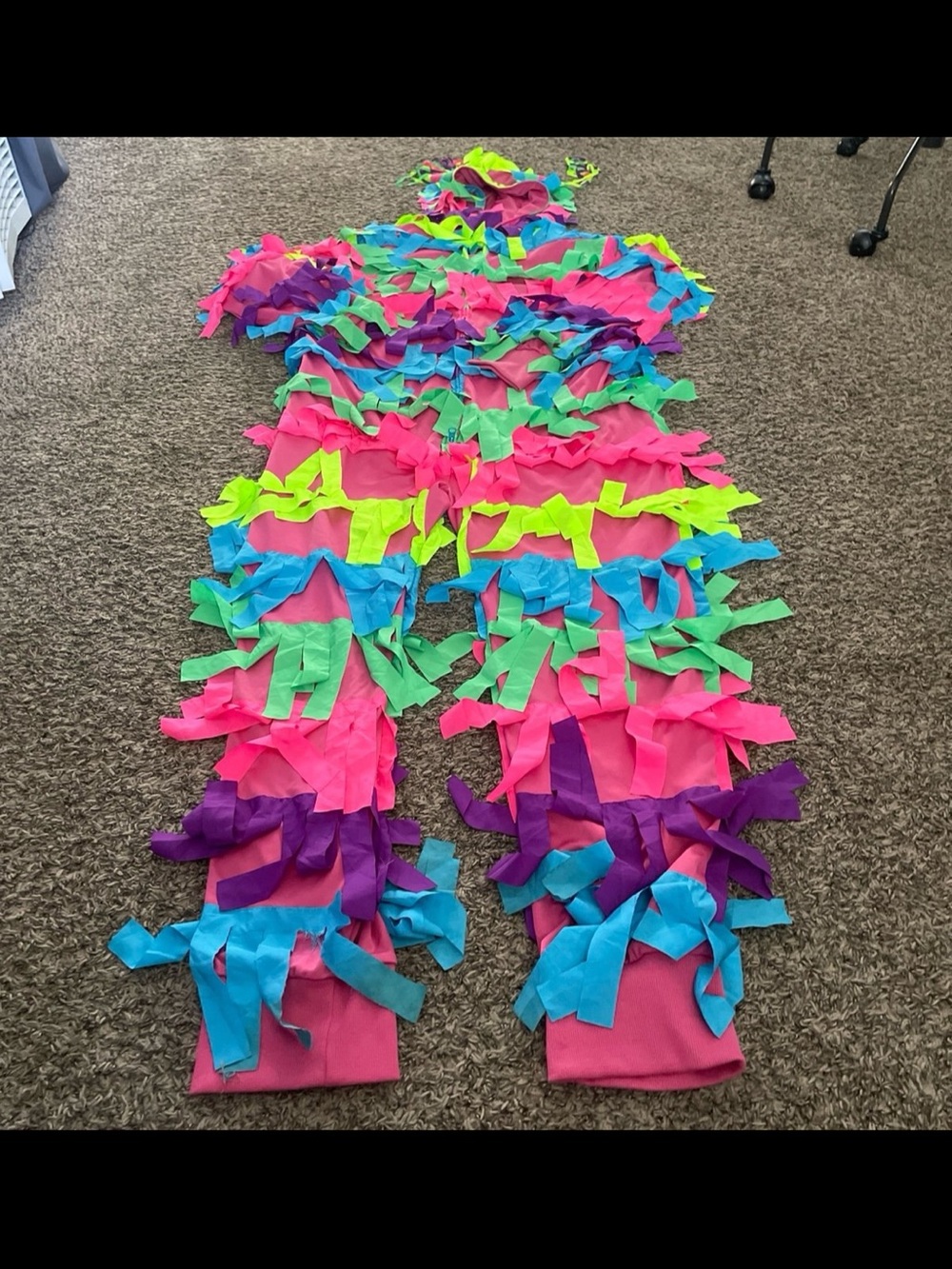 tipsy elves piñata one piece Halloween costume adult XL